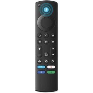 Replacement Voice TV Remote for AMZ Stick (HD, 4K, 4K Max, Lite), TV Cube and Omni, Insignia, Toshiba, Smart TVs