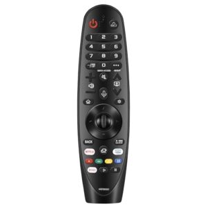 Replacement for LG Remote Control for Smart TV from 2018-2024, Universal for Magic LG TV Remote Replacement MR20GA with Voice and Pointer Function. 1-Year Warranty.