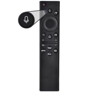Replacement for Samsung Smart TV Voice Remote: Compatible with BN59-01385A(No Solarcell),for Most 2018 to 2023 Frame/Crystal/UHD/QLED/QLED/Curved 4K 8K TVs