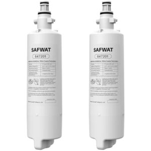 SAFWAT 847201 Refrigerator Water Filter Replacement for Fisher & Paykel 847201 (2 Pack)