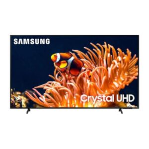 SAMSUNG 65-Inch Crystal UHD DU8000 Series Smart TV UN65DU8000, 4K, HDR, Gaming Hub, Alexa Built-in, Motion Xcelerator, 2024 Model, Class, Object Tracking Sound Lite, Ultra Slim Design