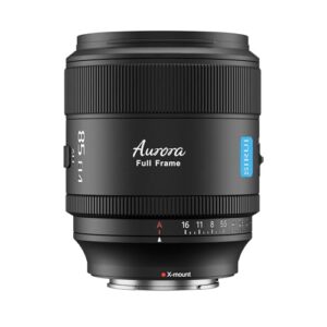 SIRUI Aurora 85mm F1.4 Full Frame Auto Focus Lens, Telephoto Prime Portrait Lens for X Mount Cameras, Black