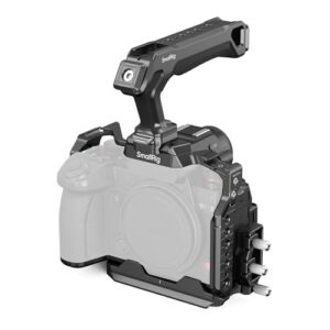 SMALLRIG S1R II / S1 II Cage Kit for Panasonic LUMIX S1 II / S1 IIE / S1R II with a Top Handle, Cable Clamp for HDMI & USB-C, Built-in Quick Release Plate for Arca, 1/4”-20 & 3/8”-16 Threaded Holes