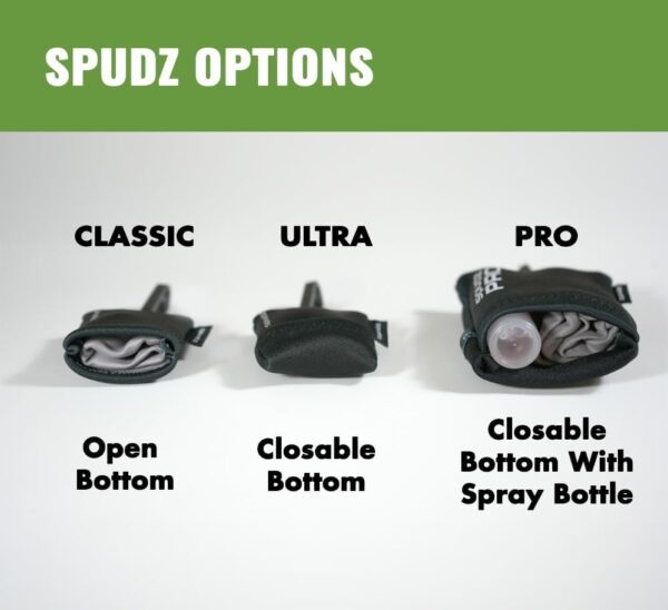 SPUDZ Classic Microfiber Lens Cleaner – Clip-On Pouch, Washable – for Binoculars, Scopes, Glasses, Screens | Black, 6 x 6 Inch (2-Pack) - Image 6