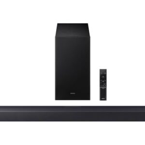 Samsung B-Series Soundbar HW-B550F 2.1 ch DTS Virtual:X Soundbar with Subwoofer (2025 Model) Voice Enhance Mode, Bass Boost, Adaptive Sound