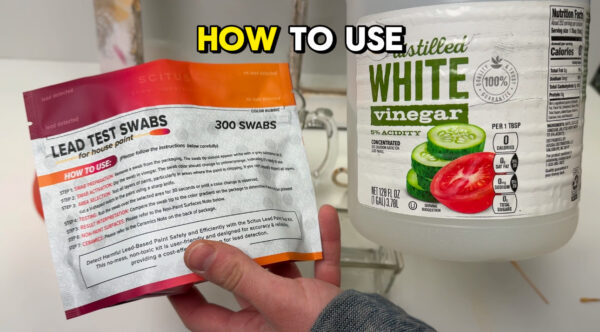 Scitus Know Understand - 90 Count Lead Test Kit for Paint, Ceramics and More - Fast, Accurate Results - Make Your Home Lead Safe - Home Lead Test Kit - Activate with Household Vinegar - Image 5