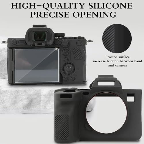 Screen Protector Compatible for Sony Alpha A7R5 / 7R V Camera,Tempered Glass Film Anti Scratch High Definition and Soft Silicone Case for Sony A7R5 - Image 6