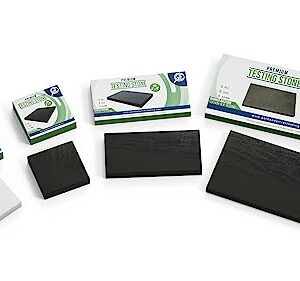 Set of 4 Gold Silver Platinum Jewelry Tester Scratch Streak Stones to use with Acid Test Kits 10K 14K 18K 22K 24K Minerals Precious Metals Detector