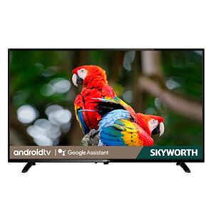 Skyworth 32 inch Smart TV, 720P Roku Google TV with Chromecast Built-in, Android LED TV for Bedroom – S3G