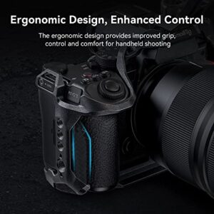 SmallRig G9 II S5 II Cage S5 IIX Cage for Panasonic LUMIX G9 II / S5 II / S5 IIX with Built-in Quick-Release Plate for Arca-Swiss – 4023