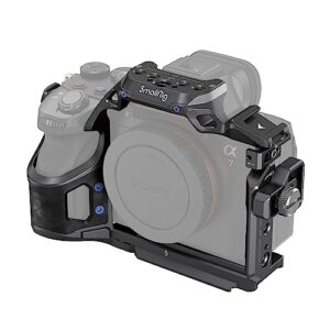 SmallRig Cage Kit w/Cable Clamp for Sony Alpha 7R V/Alpha 7 IV/Alpha 7S III, Camera Cage w/Multiple Accessory Mounting Points, Built-in Quick-Release Plate for Arca-Swiss – 4308