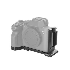 SmallRig Foldable L-Bracket for Sony Alpha 7R V/Alpha 7 IV/Alpha 7S III, Foldable Side Plate for Arca-Swiss, Supporting Quick Switch Between Horizontal and Vertical Shooting – 3984