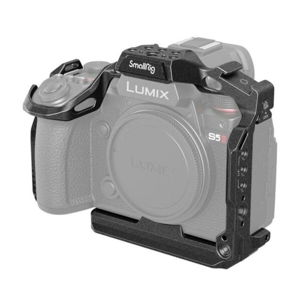 SmallRig G9 II S5 II Cage S5 IIX Cage for Panasonic LUMIX G9 II / S5 II / S5 IIX with Built-in Quick-Release Plate for Arca-Swiss - 4023 - Image 5