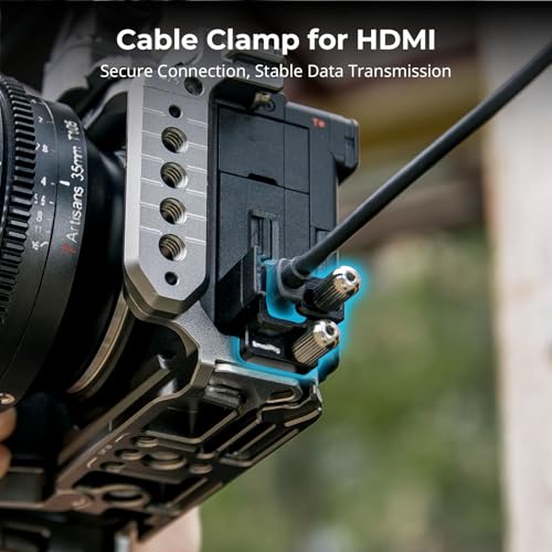 SmallRig Hawklock Quick Release Cage Kit for Sony Alpha 6700, with Multiple Mounting Interfaces and Built-in Quick Release Plate for Arca-Swiss Plate and NATO Rail, with Cable Clamp for HDMI - 5060 - Image 6