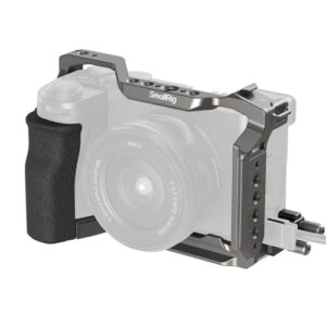 SmallRig Hawklock Quick Release Cage Kit for Sony Alpha 6700, with Multiple Mounting Interfaces and Built-in Quick Release Plate for Arca-Swiss Plate and NATO Rail, with Cable Clamp for HDMI – 5060