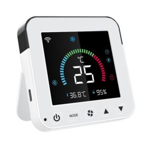 Smart Air Conditioner Controller, WenzhiIoT WiFi Thermostat for Mini-Split,Window,Portable AC&Heat Pumps Tuya Smart Life Wireless Remote Compatible with Alexa Google Home