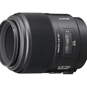 Sony 100mm f/2.8 Macro Lens for Sony Alpha Digital SLR Camera