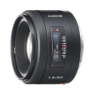 Sony 50mm f/1.4 Lens for Sony Alpha Digital SLR Camera