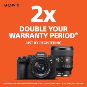 Sony SEL85F18 85mm F/1.8-22 Medium-Telephoto Fixed Prime Camera Lens, Black