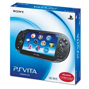 Sony PlayStation Vita 3G / Wi-Fi Model Crystal Black Limited Edition PCH-1100AB01