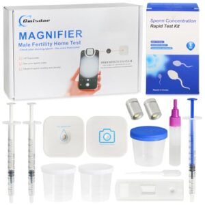 Sperm Quality Test – Progressive Motile Sperm Cells Concentration Test, at-Home Male Fertility Screening Tool