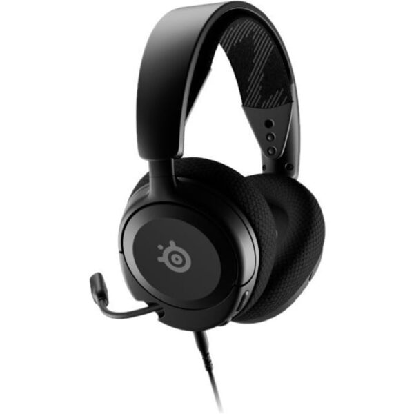 SteelSeries Arctis Nova 1 Multi-System Gaming Headset — Hi-Fi Drivers — 360° Spatial Audio — Comfort Design — Durable — Ultra Lightweight — Noise-Cancelling Mic — PC, PS5/PS4, Switch, Xbox - Black - Image 5