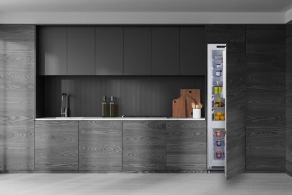 Summit 24" Bottom Freezer Refrigerator, Panel Ready Refrigerator- Freezer, Energy Star- FFBF11NT (Panels not included) (Right Hand Door) - Image 4