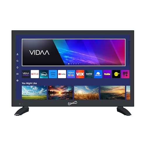 Supersonic SC-1926DVD 19-inch LED Smart HDTV w/DVD Player, 3X HDMI, 1080p, WiFi, USB, AC/DC Compatible for Home, Kitchen, or RV Camper, DC Car Cord Included (SC-1926SDVD โ19โ Smart TV/DVD Combo) - Image 6