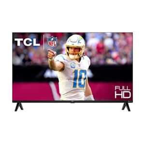 TCL 32-Inch Class S3 LED Smart TV 32S350R, with Roku TV, Compatible with Alexa, Google Assistant, Apple HomeKit Compatibility, Streaming FHD Television, 1080p, 2023 Model, Black