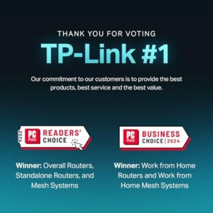 TP-Link AX1800 WiFi 6 Router V4 (Archer AX21) – Dual Band Wireless Internet, Gigabit, Easy Mesh, Works with Alexa – A Certified for Humans Device, Free Expert Support