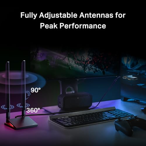 TP-Link WiFi 7 BE9300 PCIe WiFi Card for Desktop PC(Archer TBE550E), Tri-Band Wireless Adapter, Bluetooth 5.4, Multicolor Status LED, Supports AMD/Intel Motherboard, Not Compatible with Windows 10 - Image 6