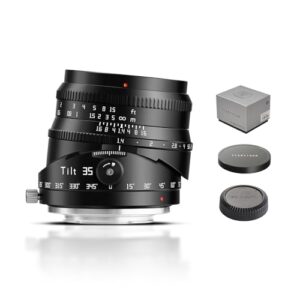 TTARTISAN Tilt 35mm f/1.4 Lens for XF-Mount APS-C Manual Focus Tilt Shift Lens Large Aperture Mirrorless Camera for X Mount X-A10 X-A7 X-M5 X-T30II X-T50 X-T200 X-Pro3 X-E3 X-E4 X-S10 X-S20