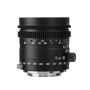 TTArtisan Tilt 50mm f1.4 Lens Full Frame Manual Focus Portrait Lenses Large Aperture Mirrorless Camera Compatiable with Z Mount Z5 Z6 Z7 Z6II Z7II ZFC Z30 Z50 Z9