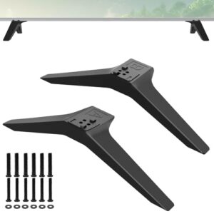 TV Base Stand for LG TV Legs, Only for 75UM7570PUD 75UM8070PUA 75UK6190PUB 75UK6500 75UK6570 82UM7570PUB 82UM8070PUA 86UK6500 86UK6570PUB 86UM8070AUB 86UM7570PUB Legs for LG TV Stand with Screw, Black