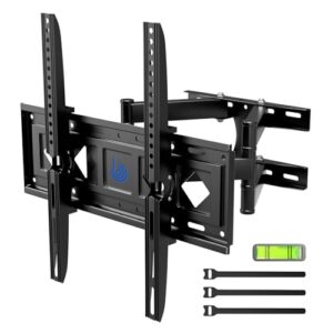 TV Wall Mount for Most 26-70 inch TVs up to 99lbs, Wall Mount TV Bracket with Full Motion Dual Articulating Arm Supports Tilt Swivel and Extensio Max VESA 400x400mm