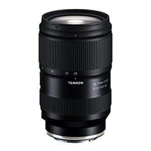 Tamron 28-75mm F/2.8 Di III VXD G2 for Sony E-Mount Full Frame/APS-C (6 Year Limited USA Warranty)