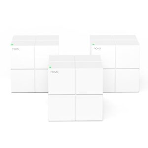 Tenda Nova Mesh WiFi System MW6 – Covers up to 3500 sq.ft – AC1200 Whole Home WiFi Mesh System – Gigabit Dual-Band Mesh Network – Replaces Wireless Router and WiFi Extender – 3-Pack