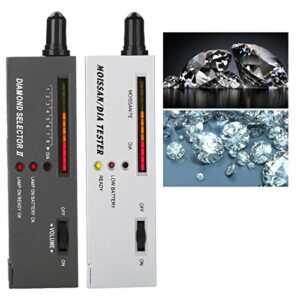 High Accuracy Jewelers Testers, Practical Jewelry Selector + Moissanite Tester Portable Testing Tool Set for Novice and Expert