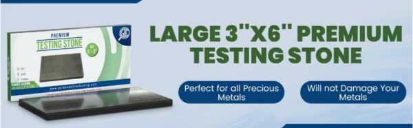Testing Stone for Gold, Precious Metal Test Acid Silver Jewelry Tester Scratch Value Purity Scrap Platinum Detecting Tool Goldsmithing Tools Portable Making Detection Solutions Stones Coins Antique - Image 3