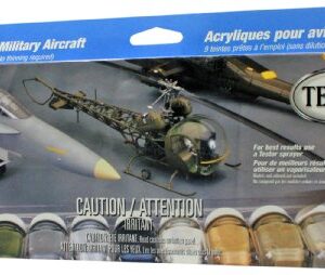 Testors 9136 Aircraft Spraying Acrylics Paint Set