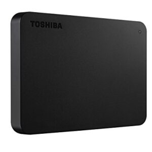 Toshiba Canvio Basics 2TB Portable External Hard Drive USB 3.0, Black – HDTB420XK3AA