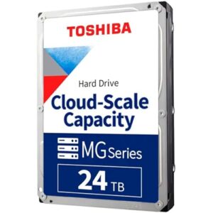 Toshiba MG11ACA24TE internal hard drive 24 TB 7200 RPM 1000 MB 3.5″ Serial ATA III
