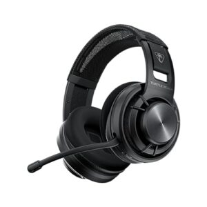 Turtle Beach Atlas Air Wireless Open Back PC Gaming Headset – PC, PS5, PS4, Mobile – 24-bit High-Fidelity Audio, Broadcast Grade Mic, Bluetooth, Floating Earcup, Memory Foam Cushions, 50-Hr Battery