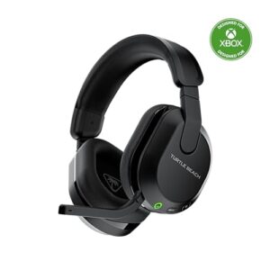 Turtle Beach Stealth 600 Wireless Multiplatform Amplified Gaming Headset for Xbox Series X|S, Xbox One, PC, PS5, PS4, & Mobile – Bluetooth, 80-Hr Battery, Noise-Cancelling Mic – Black