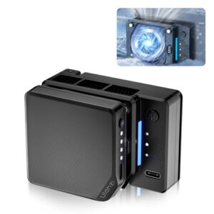 ULANZI CU01 Camera Cooler Kit for DSLR & Mirrorless, Semiconductor Cooling Fan with 3000mAh Magnetic Rechargeable Battery, 3 Speeds, Auto Temp Control, High-Performance Cooling for Video Recording