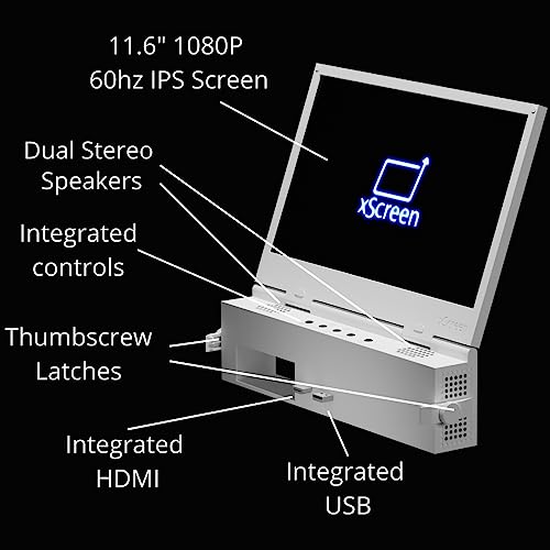UPspec Gaming xScreen 11.6 1080P FHD 60Hz IPS Portable Screen, for Xbox Series S, Unique CABLEFREE Design, not Included - Image 7