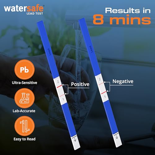 USA-Made – Watersafe® Lead in Drinking Water Test Kit – EPA-Compliant & Lab-Verified 8-Minute Detection Below 5 PPB – Easy & Accurate DIY Home Testing for Tap & Well Water - 1 Pack - Image 5