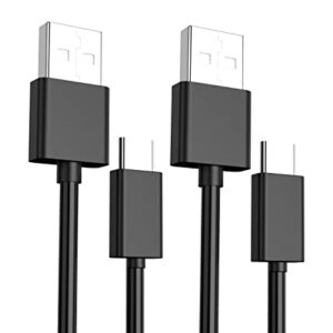 USB C Charging Cable Compatible with PS5 Controller, 6.6Ft Fast Charging USB Type C Charger Cord Compatible with 5 PS5 Dual Sense, Xbox Series X/Series S Controllers – 2pack