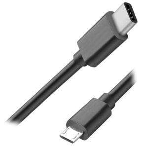 USB C to Micro File Transfer Cable for Sony Alpha 6000, 7, 68, 5000, 5100, 6300, 6500, 77II, 7IIK, 99II, for Select Alpha, Cyber-shot, Handycam & Action Camera (See Compatibility Table Before Buying)