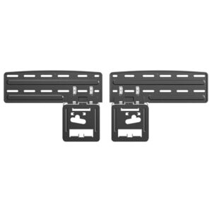 Ultra Slim TV Mount Slim Fit Wall Mount for 43 to 85 inch 2021 Samsung Neo QLED, Q SeriesTVs, Crystal UHD TVs, The Frame TV (excluding Q80A, AU7000), Hold up to 132 lbs, Max VESA 1200×800